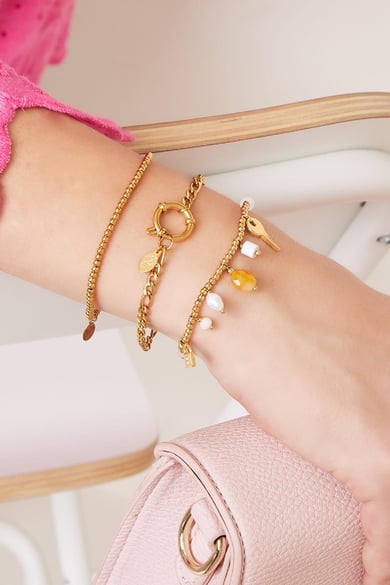 Armband Chain Faye Silber Edelstahl h5 Bild4